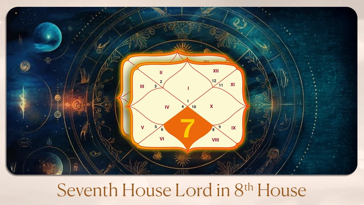 Seventh House Lord In 8th House